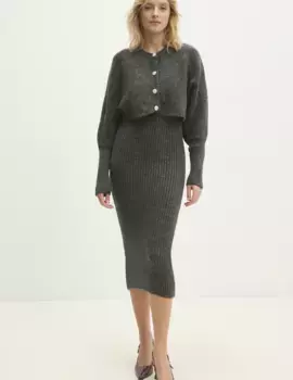 Шерстяной костюм Answear Lab, серый