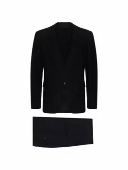 Шерстяной костюм Brioni, тёмно-синий