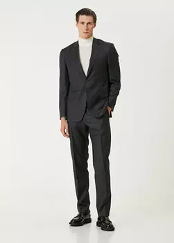 Шерстяной костюм Canali, серый