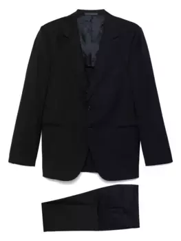 Шерстяной костюм Caruso, синий