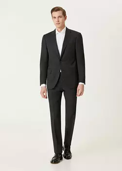 Шерстяной костюм Corneliani, антрацит