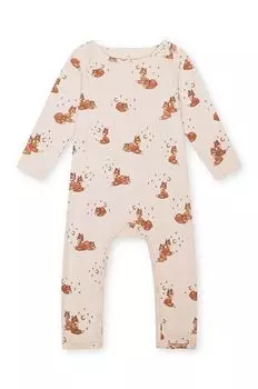 Шерстяной костюм для новорожденного Konges Sljd, бежевый