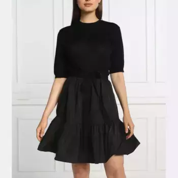 Шерстяной костюм Emporio Armani, черный