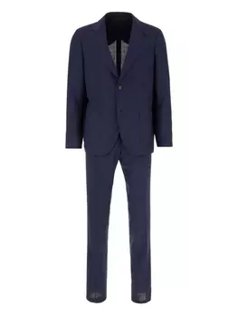 Шерстяной костюм Lardini, синий