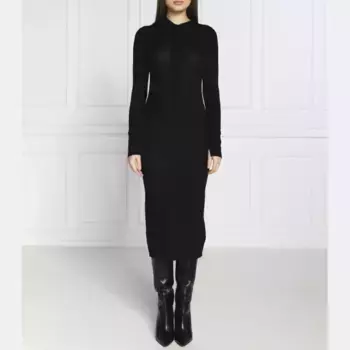 Шерстяной костюм Patrizia Pepe, черный