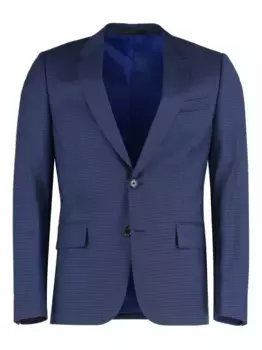 Шерстяной костюм Paul Smith, синий