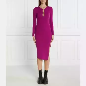 Шерстяной костюм Pinko, фиолетовый