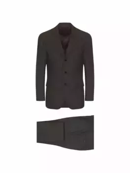 Шерстяной костюм Ring Jacket, серый