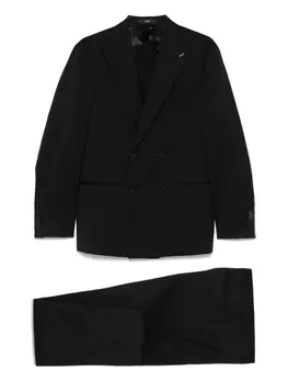 Шерстяной костюм SAPIO, черный