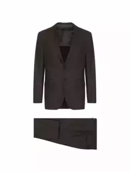Шерстяной костюм Sartorio, серый