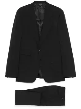 Шерстяной костюм TOM FORD, черный