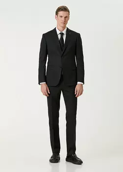 Шерстяной костюм Vicenza Pal Zileri, черный