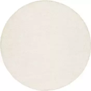 Шерстяной ковер Esprit "Гоби", круглый экологически чистый ковер из натурального волокна из джута и шерсти, сотканный вручную 120 см, белый