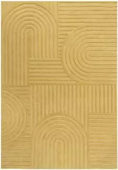 Шерстяной ковер FLAIR RUGS "Zen Garden", 100 % шерсть, эффект "высокий-низкий"