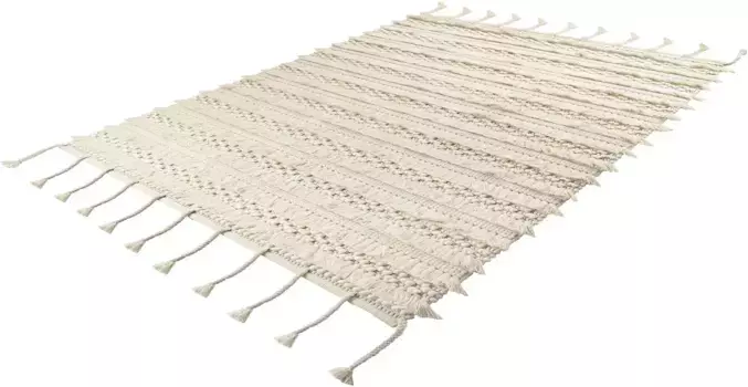 Шерстяной ковер me gusta "Bohist 325", прямоугольный 80х150 см, цвет natur