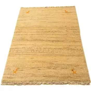 Шерстяной ковер Morgenland «Gabbeh ковровое покрытие ручной работы натуральный», прямоугольный, высота 18 мм, ручная работа, цвет Natur