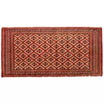 Шерстяной ковер Моргенланд «Туркаманский ковер ручной работы оранжевый», прямоугольный, высота 8 мм Morgenland