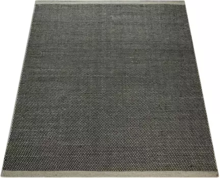 Шерстяной ковер Paco Home "Kasko 300", прямоугольный, ручная работа, плоское плетение, чистая шерсть, ручная работа, высокое качество обработки 160х230 см, серый