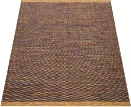 Шерстяной ковер Paco Home "Kasko 300", прямоугольный, ручная работа, плоское плетение, чистая шерсть, ручная работа, высокое качество обработки 80х150 см, цвет mehrfarbig