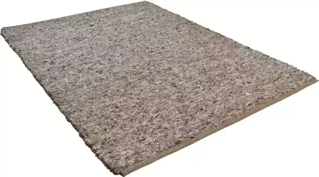 Шерстяной ковер THEKO "Allgu Super", прямоугольный, ковер ручной работы, чистая новая шерсть, сотканный вручную 120х180 см, серый