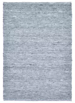 Шерстяной ковер THEKO "Alm Freude", прямоугольный, ковер ручной работы, чистая шерсть, крапчатый, ручная работа 60х90 см, синий