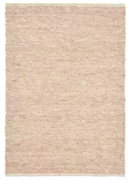 Шерстяной ковер THEKO "Alm Freude", прямоугольный, ковер ручной работы, чистая шерсть, крапчатый, ручная работа 190х290 см, охра