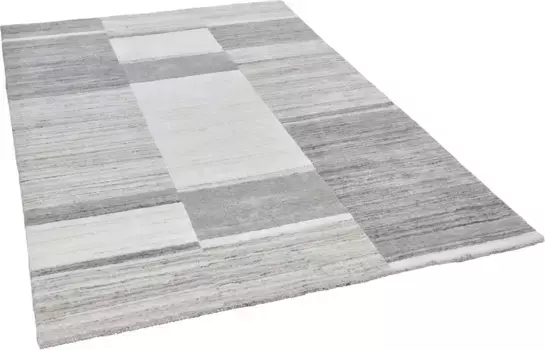 Шерстяной ковер THEKO "Lori Dream Super 3241", прямоугольный, ковер ручной работы, чистая шерсть, ручная работа 90х160 см, бежевый