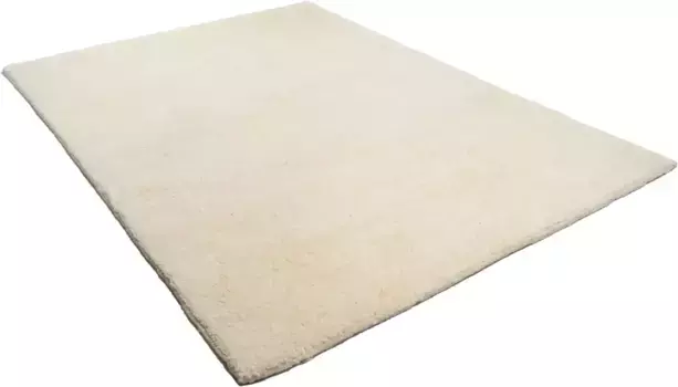 Шерстяной ковер THEKO "Tanger 1", прямоугольный, настоящий берберский из Марокко, чистая натуральная шерсть, связан вручную 90х160 см, цвет wollwei