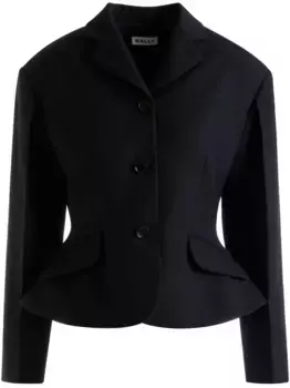 Шерстяной пиджак Bally, синий