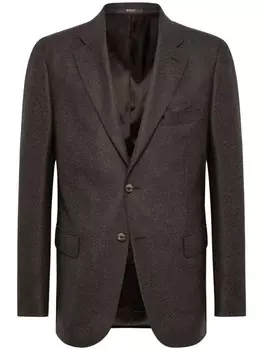 Шерстяной пиджак Boggi Milano, коричневый