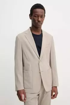 Шерстяной пиджак Camicia Mola Barena Venezia, бежевый