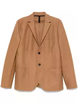 Шерстяной пиджак Harris Wharf London, коричневый