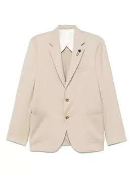 Шерстяной пиджак Lardini, нейтральный