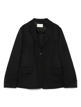 Шерстяной пиджак Montedoro, черный