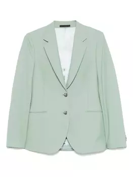 Шерстяной пиджак Paul Smith, зеленый