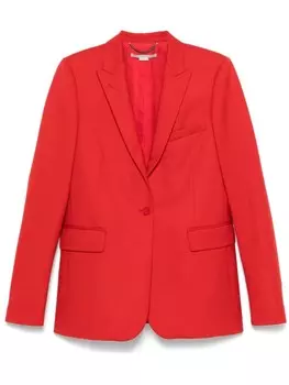 Шерстяной пиджак Stella McCartney, красный