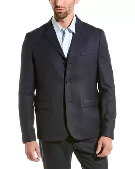 Шерстяной пиджак The Kooples, синий