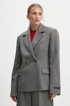 Шерстяной пиджак Wasty Herskind, серый