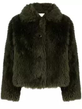 Шерстяной пиджак YVES SALOMON, зеленый