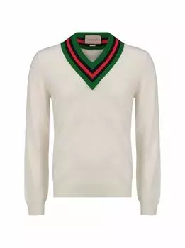 Шерстяной пуловер Gucci