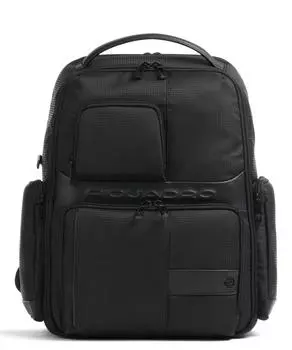 Шерстяной рюкзак для ноутбука 15 дюймов из переработанного полиэстера Piquadro, синий