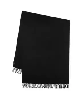 Шерстяной шарф Аликс A.P.C., черный