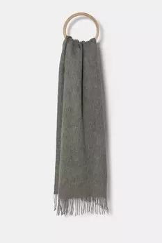 Шерстяной шарф Answear.Lab, серый