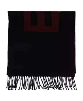 Шерстяной шарф Bally, синий