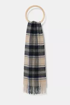 Шерстяной шарф Barbour, мультиколор