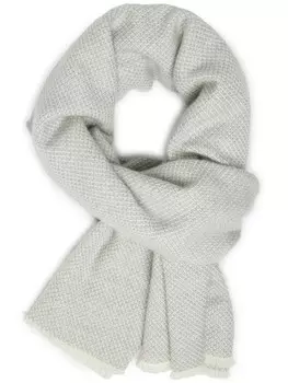 Шерстяной шарф Boggi Milano, серый