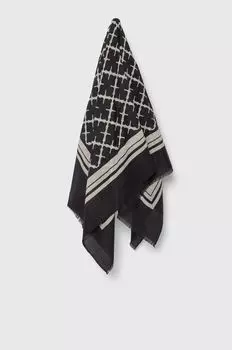 Шерстяной шарф By Malene Birger, черный