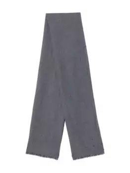 Шерстяной шарф Destin, серый