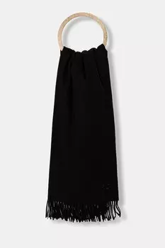 Шерстяной шарф Echarpe Alix A.P.C., черный