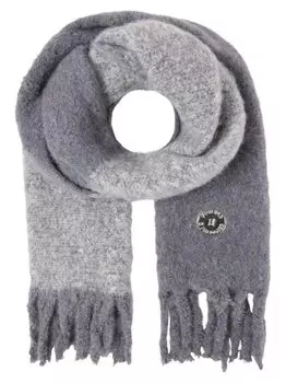 Шерстяной шарф Frieda & Freddies, серый